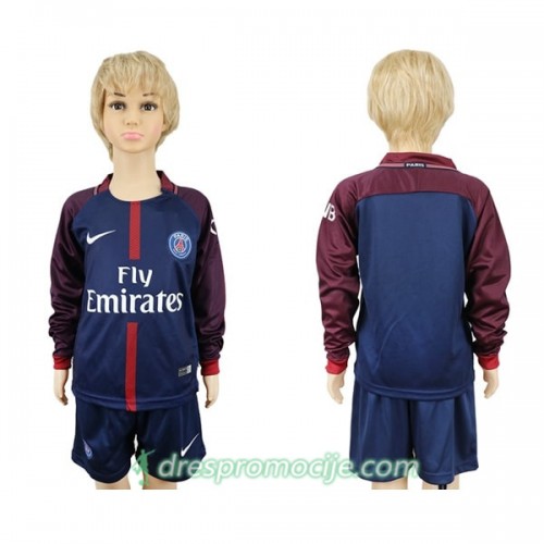 Paris SG Dres Dječji Domaći 2017/18 Dugim Rukavima Paris SG Dres Dječji Domaći 2017/18 Dugim Rukavima